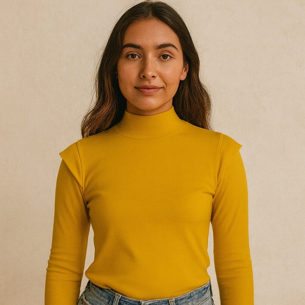 🔥 We the Free Mustard Waffle Knit Top 👕 We The Free S Cozy Small